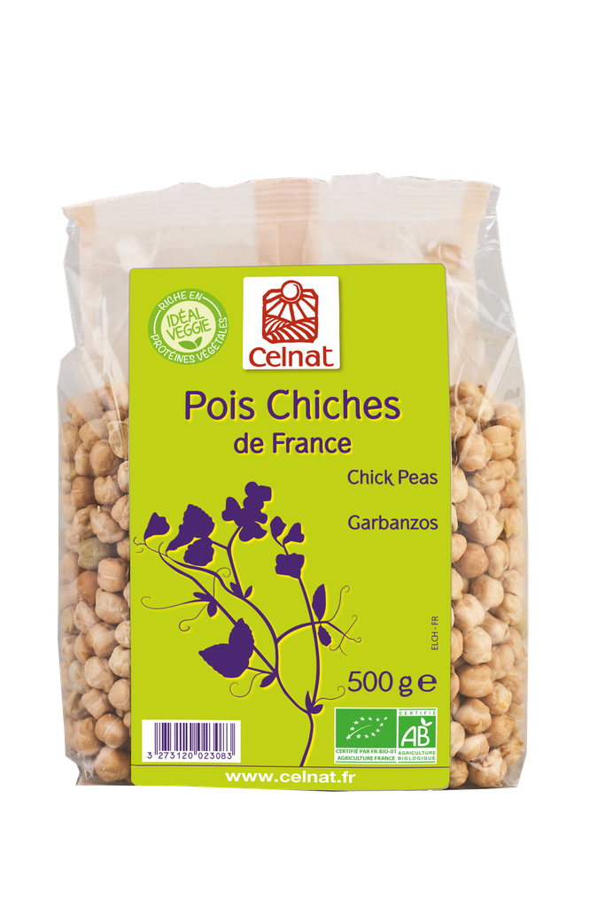 Pois chiches - France BIO 6 x 500 gr