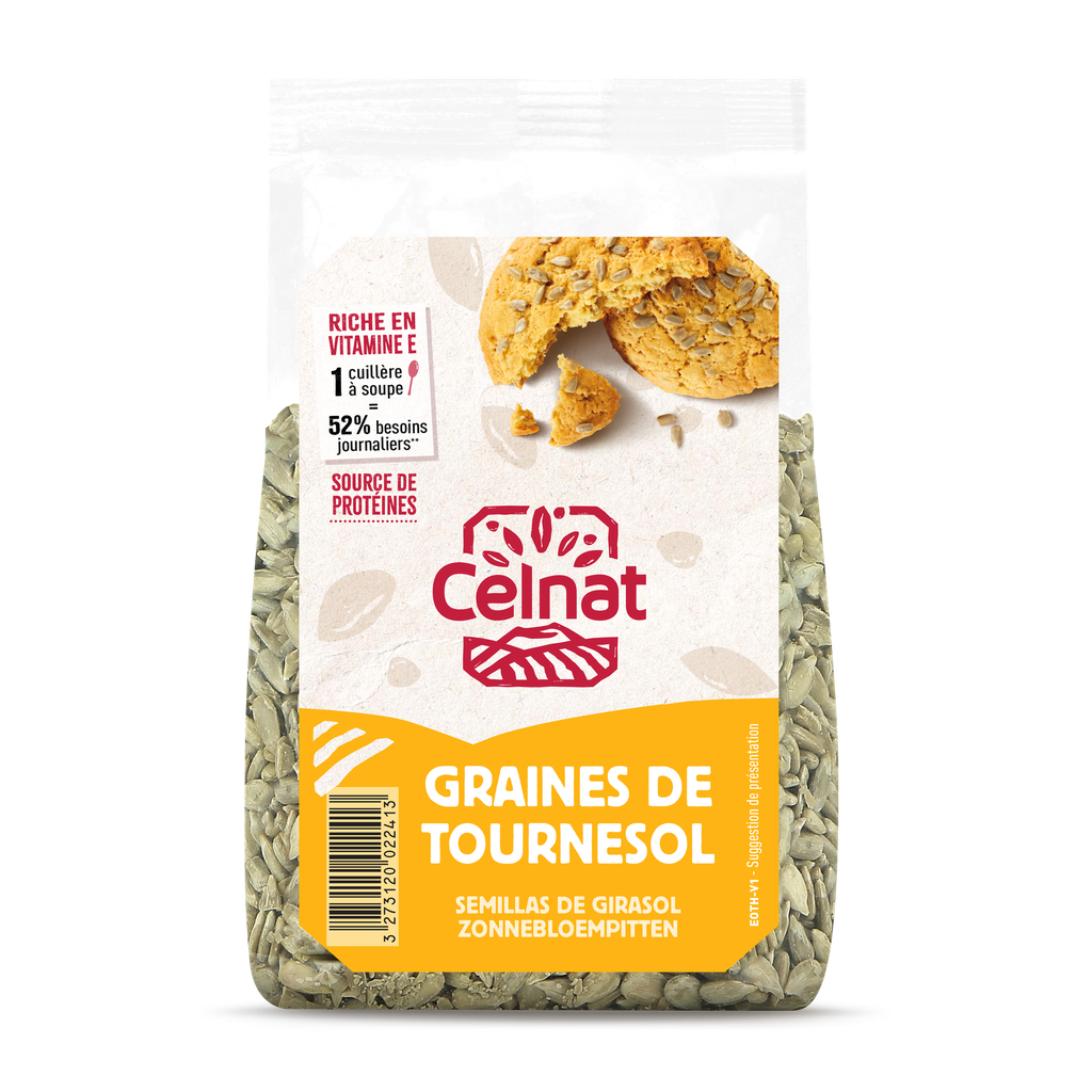 Graines de tournesol BIO 8 x 250 gr