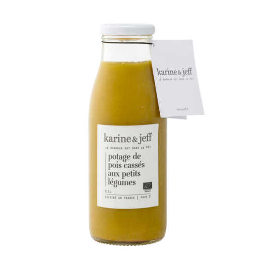 [BON2902003] Potage de pois cassés aux petits légumes BIO 6 x 0,5 L