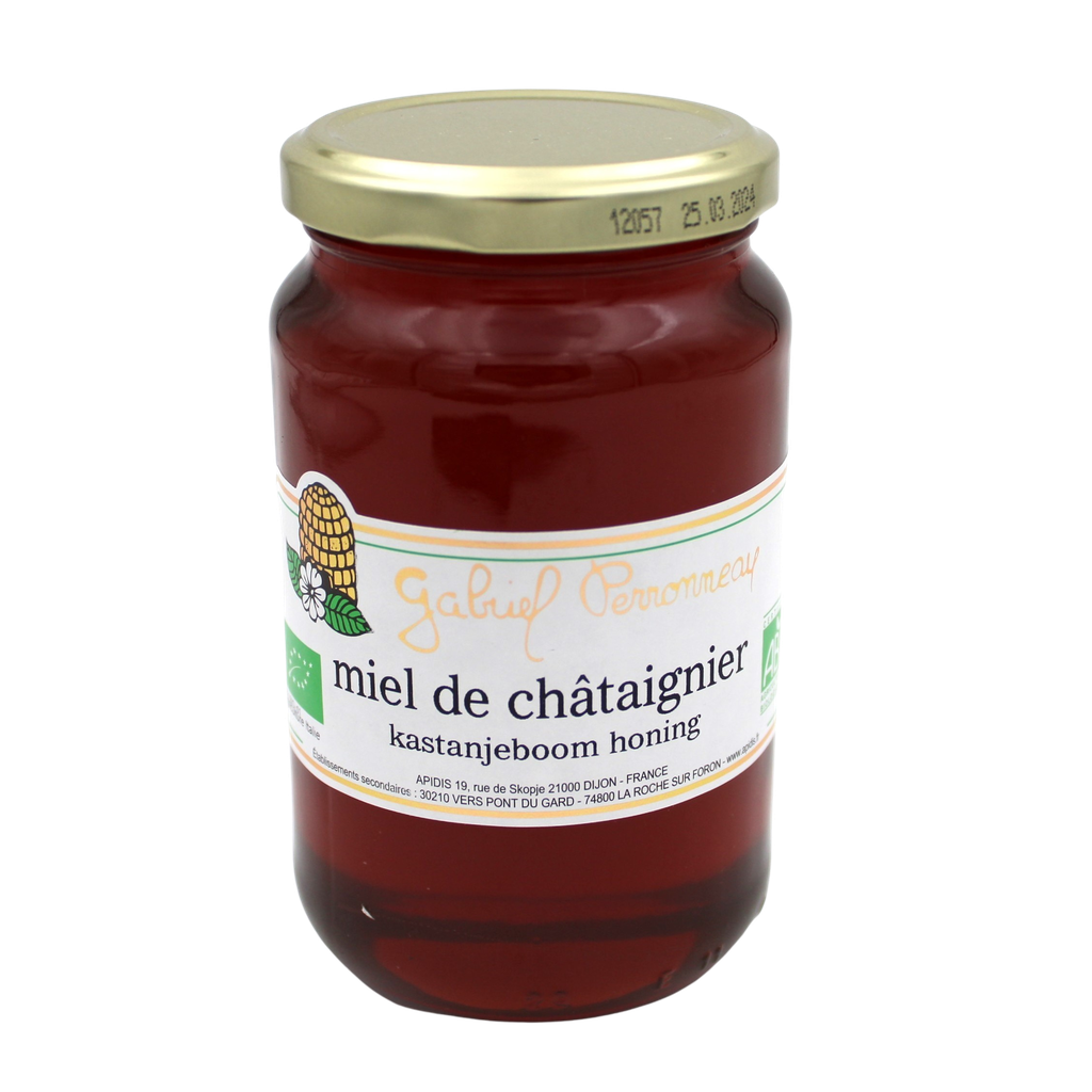 Miel Chataignier IT BIO 500 gr — Carton de 6 pces