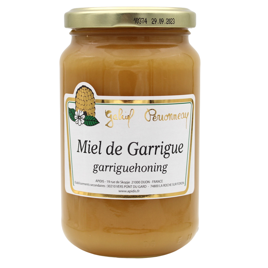 Miel de Garrigue FR NON-BIO 500 gr — Carton de 6 pces