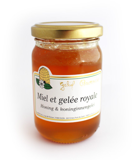 Miel crémeux (240g) + gelée royale (10g) NON-BIO 250 gr — Carton de 6 pces