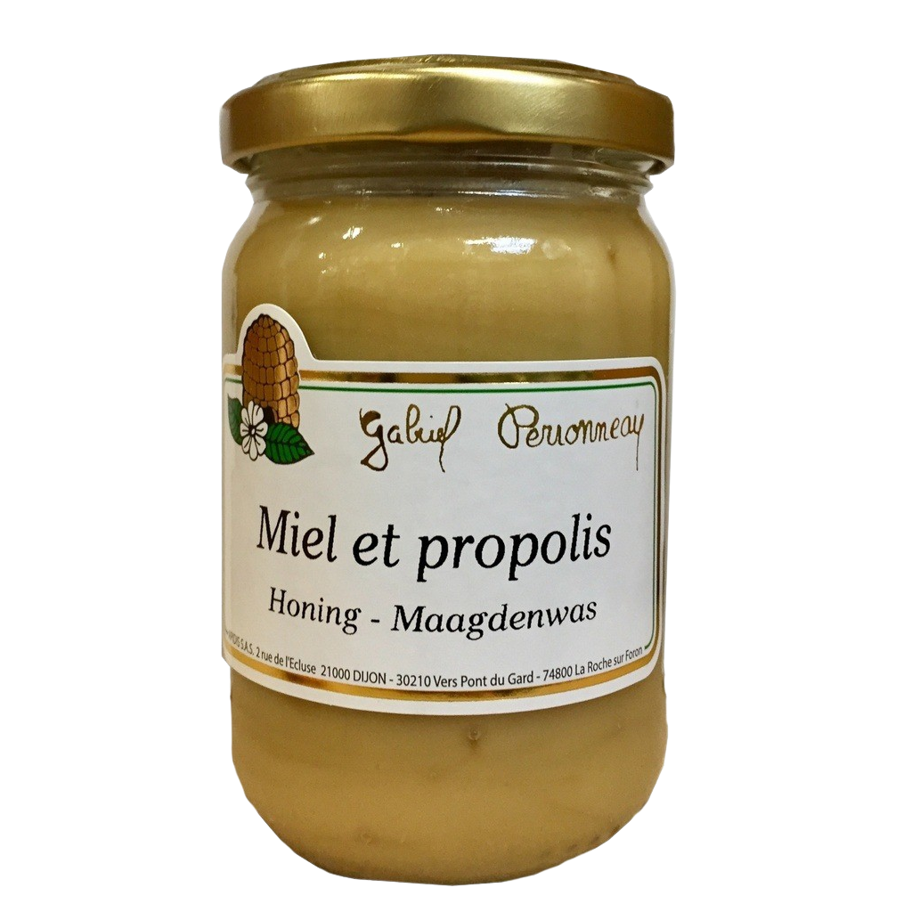Miel crémeux + Propolis 0,8% NON-BIO 250 gr — Carton de 6 pces