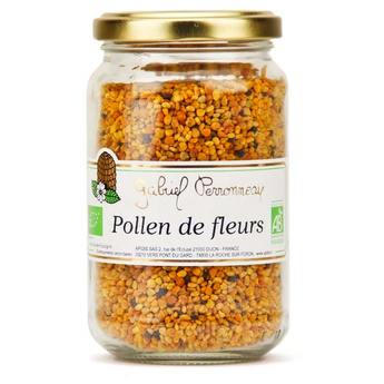 Pollen de fleurs BIO 220 gr — Carton de 6 pces