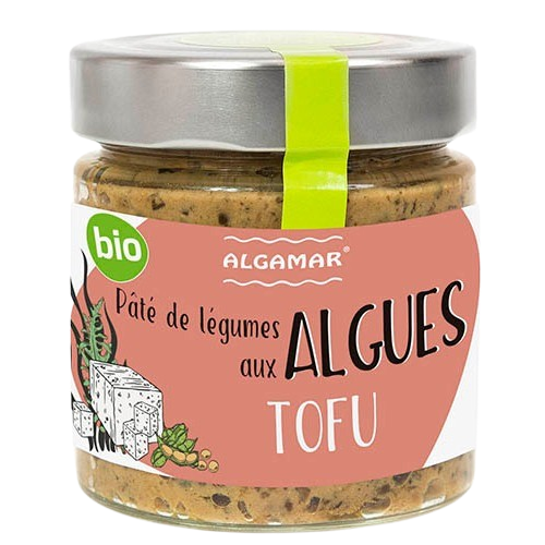 Pâté de légumes aux algues et tofu BIO 8  x 180 gr