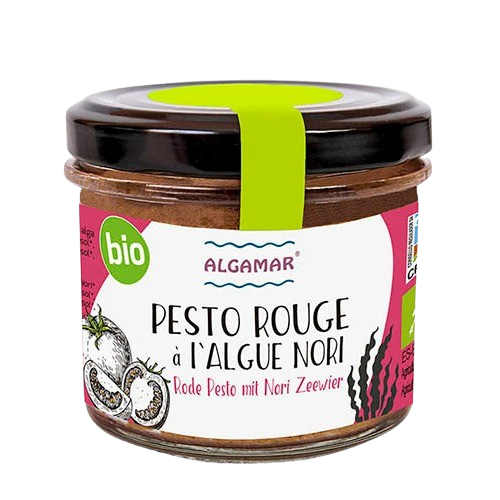 Pesto rouge algues BIO 12 x 180 gr