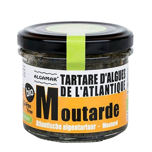 Tartare d'algues Moutarde BIO 12  x 100 gr
