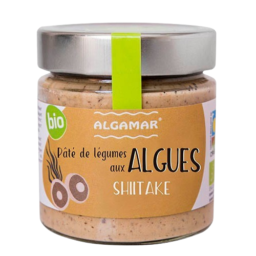 Pâté aux algues et Shitake BIO 180 gr — Carton de 8 pces