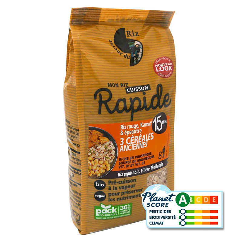 Mélange 3 céréales anciennes BIO 12 x 500 gr