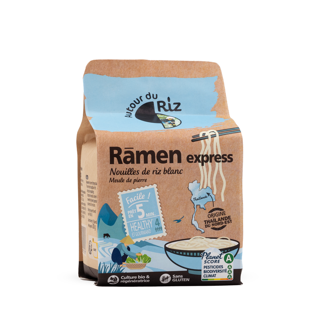 Rãmen de riz Thai blanc BIO 280 gr — Carton de 12 pces