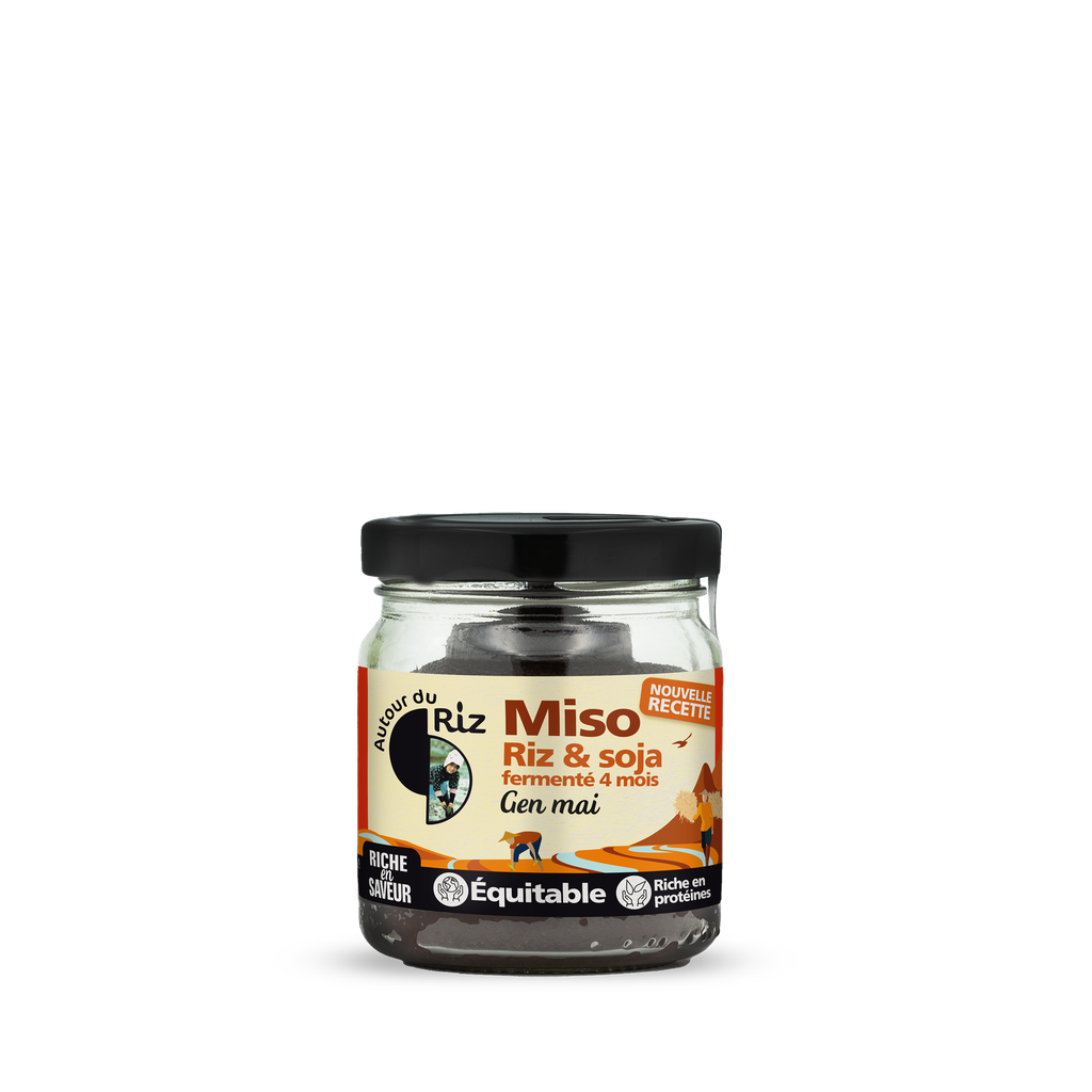 Miso de riz complet pasteurisé Gen mai 6 x 200 gr