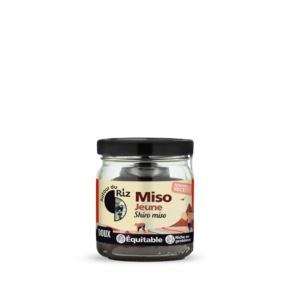 Miso jeune Shiro miso pasteurisé 200 gr — Carton de 6 pces