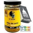 Pâte de curry jaune doux BIO 6 x 100 gr