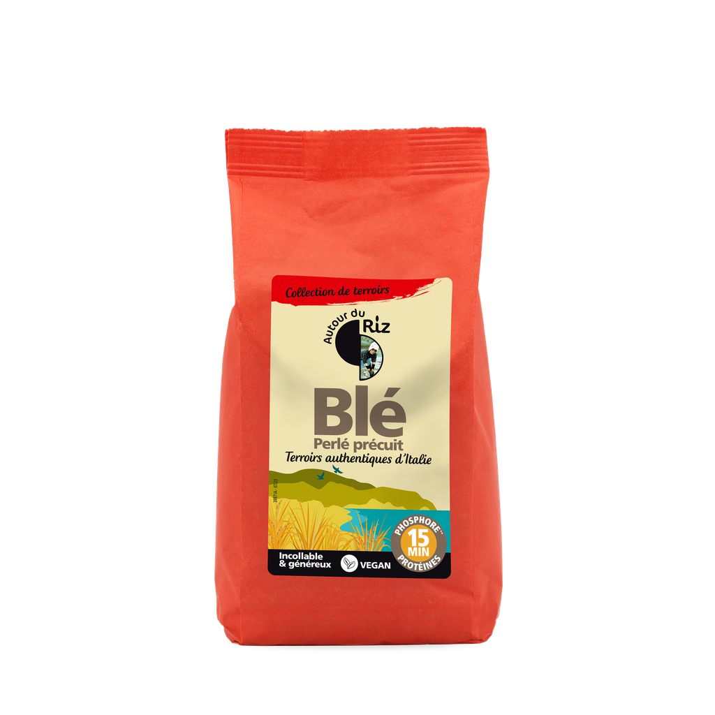 Blé précuit - Cuisson 15' BIO 500 gr — Carton de 12 pces