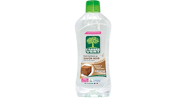 Nettoyant multisurfaces savon noir 6 x 1 L