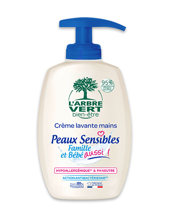Crème lavante mains Peaux Sensibles 6 x 300ml