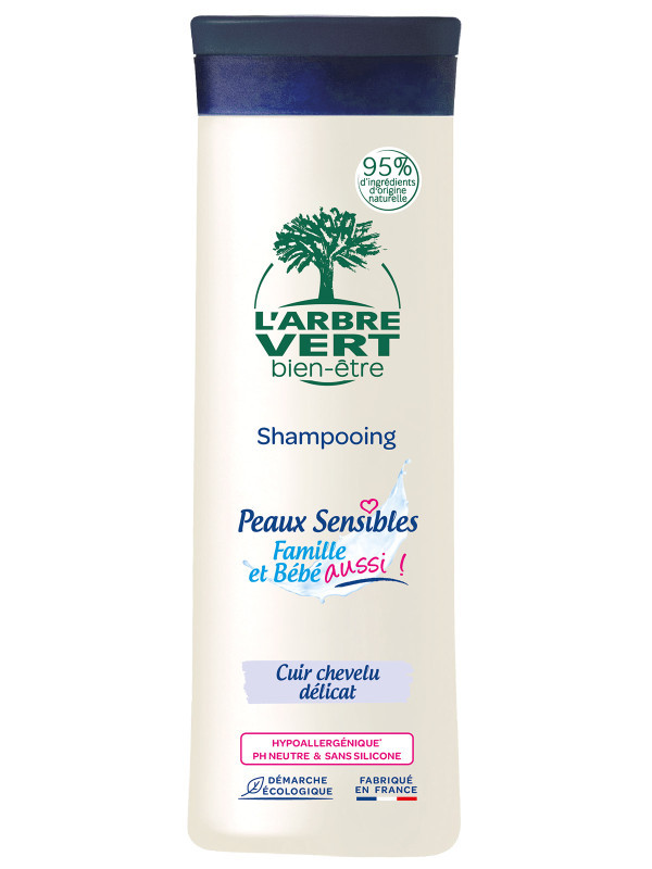 Shampooing PEAUX SENSIBLES : famille et bébé 6 x 250ml
