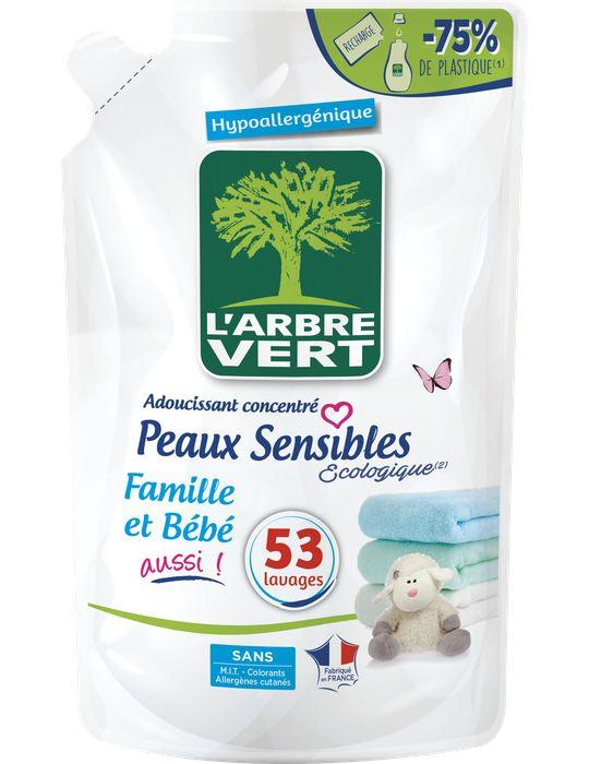 Recharge adoucissant peaux sensibles 8 x 800ml