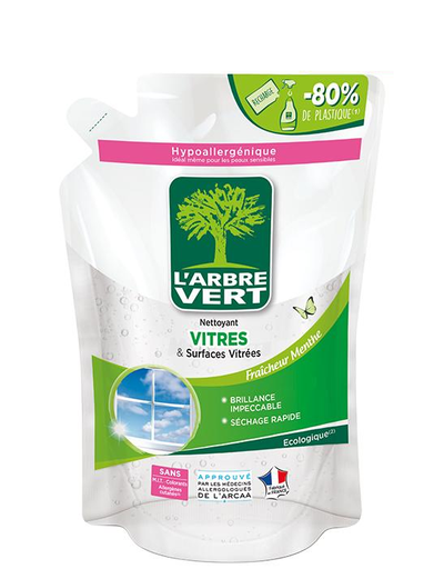 Recharge nettoyant spray surfaces vitrées 6 x 740ml