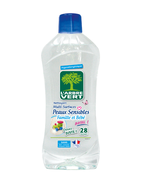 Nettoyant multisurfaces peaux sensibles 6 x 1 L
