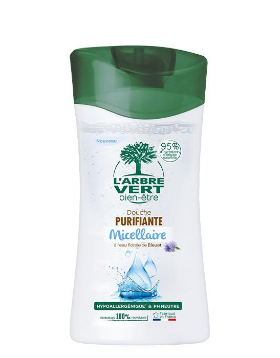 Crème de douche Micellaire à l'eau florale de bleuet 6 x 250ml