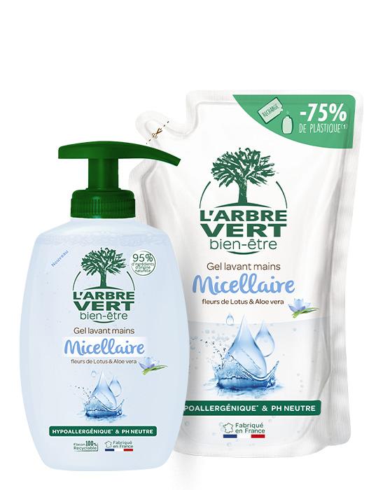 Crème lavante mains micellaire 6 x 300ml