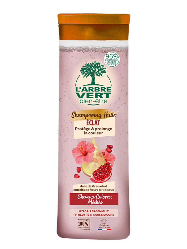 Shampooing huile cheveux colorés 6 x 250ml