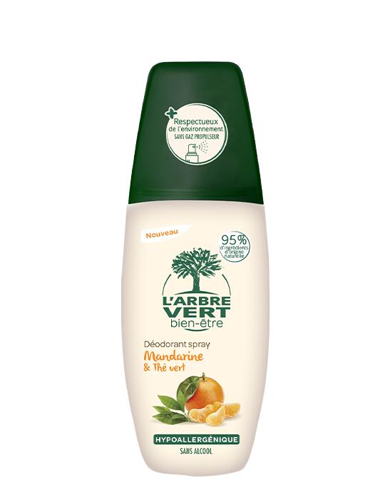 Déodorant spray Mandarine & Thé Vert 12 x 75 ml