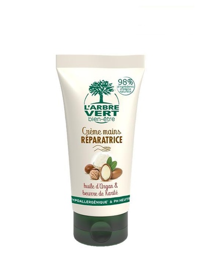 Crème réparatrice pour les mains huile argan et beurre de karité 12 x 75 ml