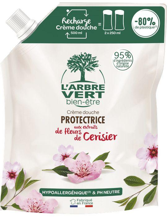 Recharge crème de douche Fleurs de Cerisier 6 x 500ml
