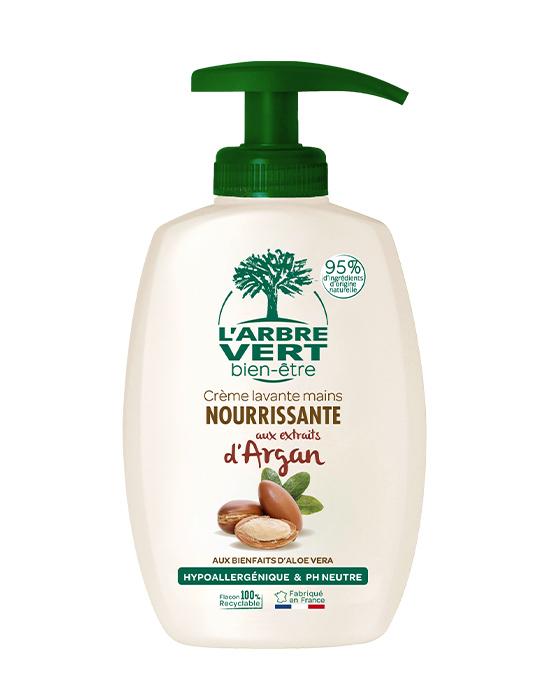 Crème lavante mains aux extraits d'argan 6 x 300 ml