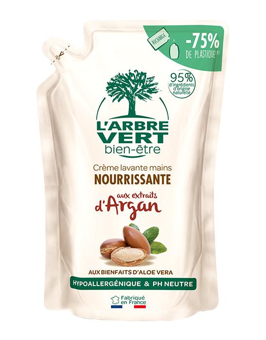 Recharge crème lavante main argan 6 x 300 ml