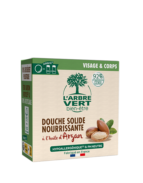 Douche solide argan 12 x 75 g