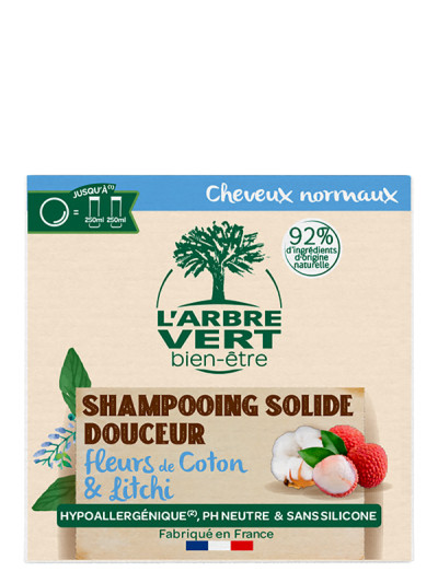 Shampooing solide douceur 12 x 75 g