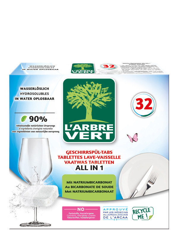 Tablettes hydrosolubles All in 1 - 7 x 32 doses