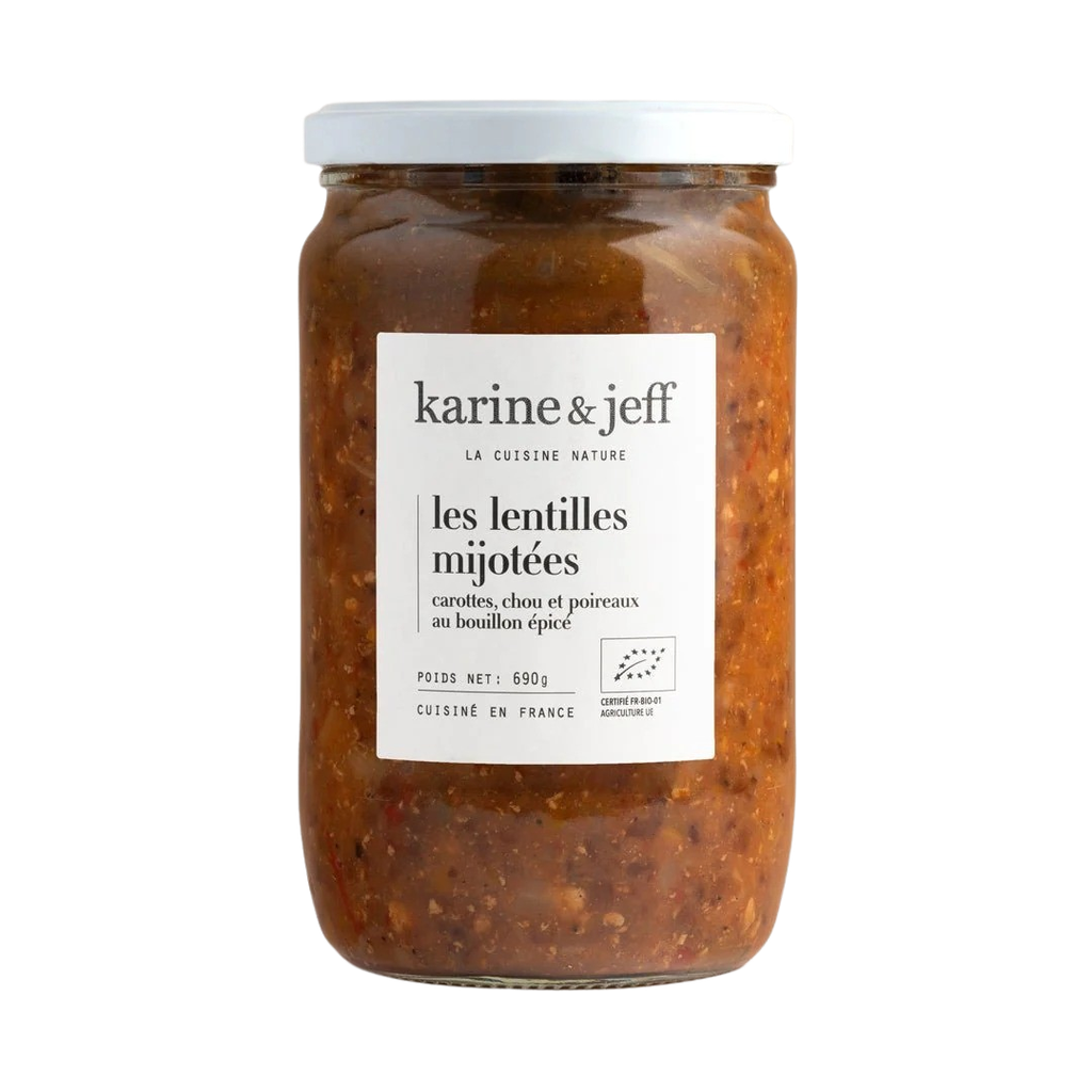 Petit salé aux lentilles - végan BIO 6 x 350 gr