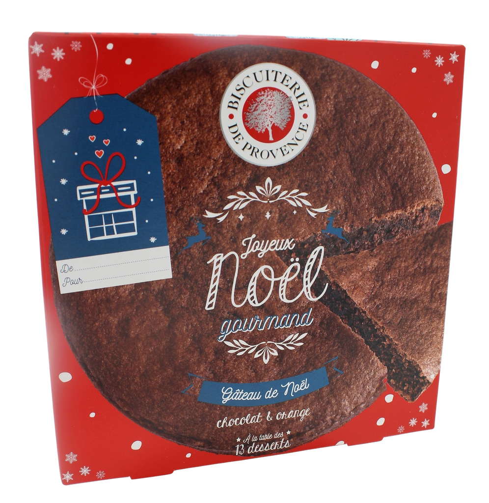Gâteau BIO de Noël 10 x étui