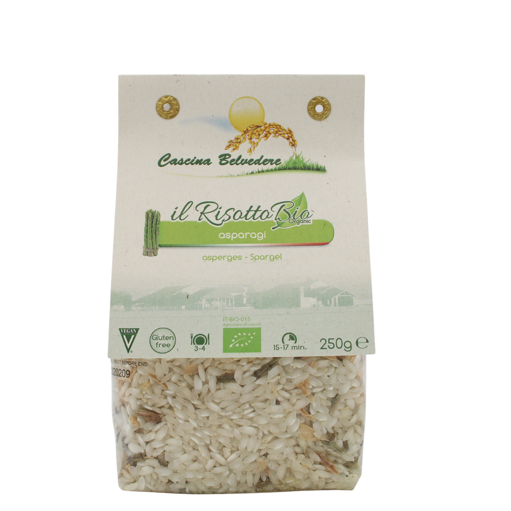 Risotto asperges BIO 250 gr — Carton de 8 pces