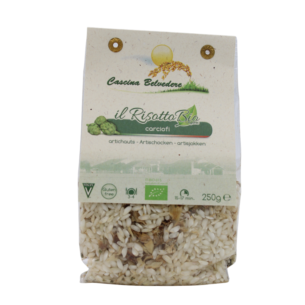 Risotto artichauts BIO 250 gr — Carton de 8 pces