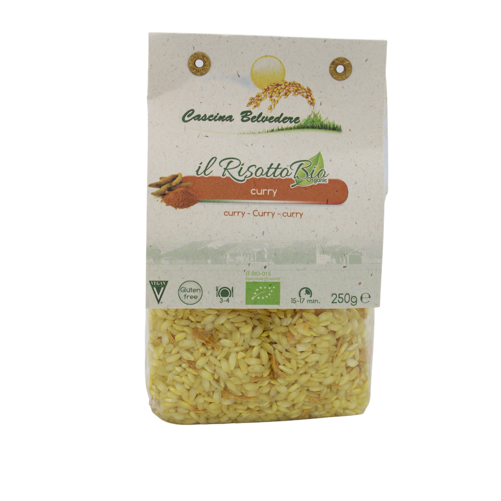 Risotto curry BIO 250 gr — Carton de 8 pces