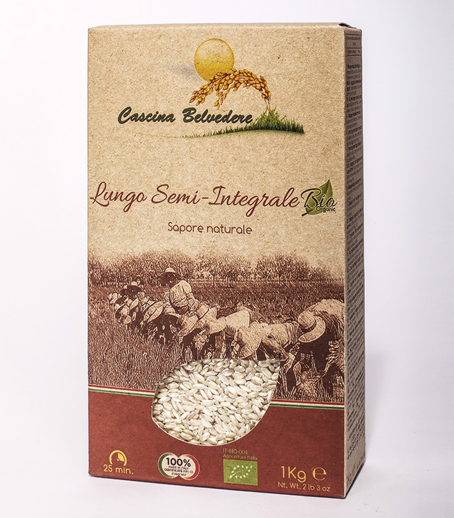 Riz long 1/2 complet BIO 6 x 500 gr
