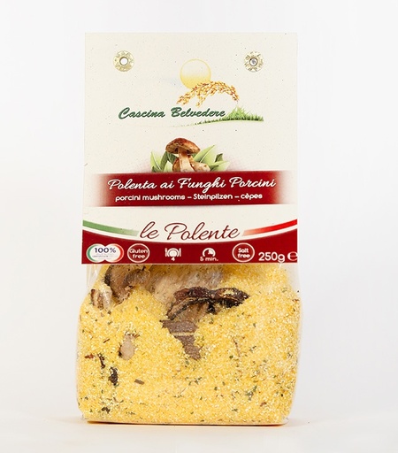 Polenta aux cèpes BIO 8 x 250 gr