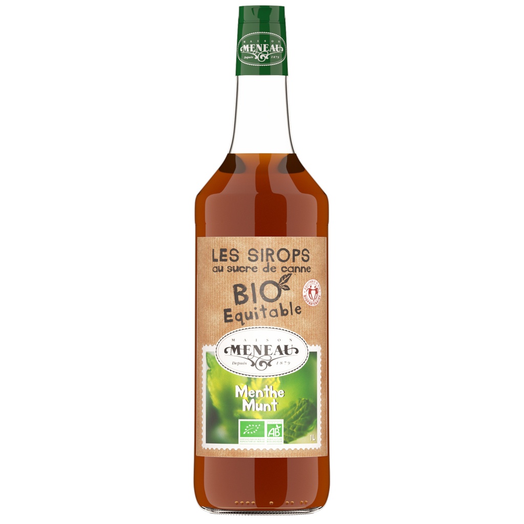 Sirop de menthe BIO 6 x 1 L