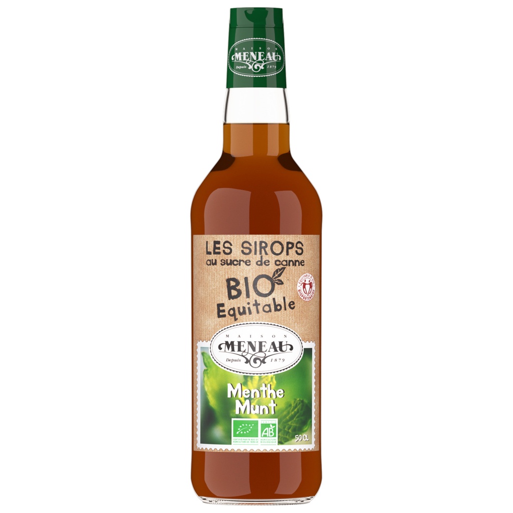 Sirop de menthe BIO 6 x 50 cl