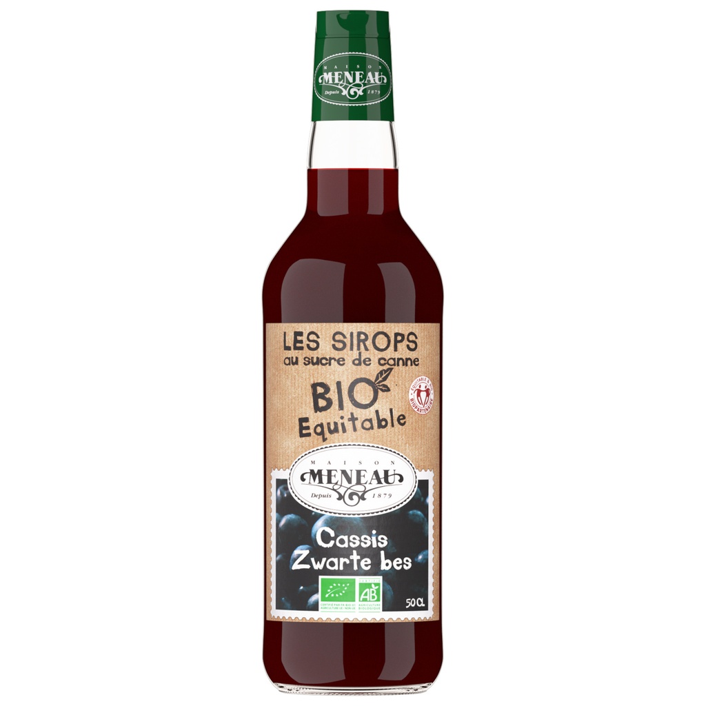 Sirop de cassis BIO 6 x 50 cl