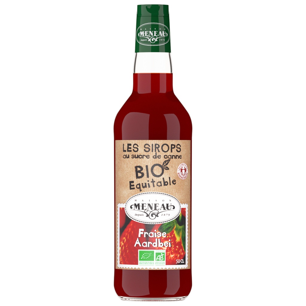 Sirop de fraise BIO 6 x 50 cl