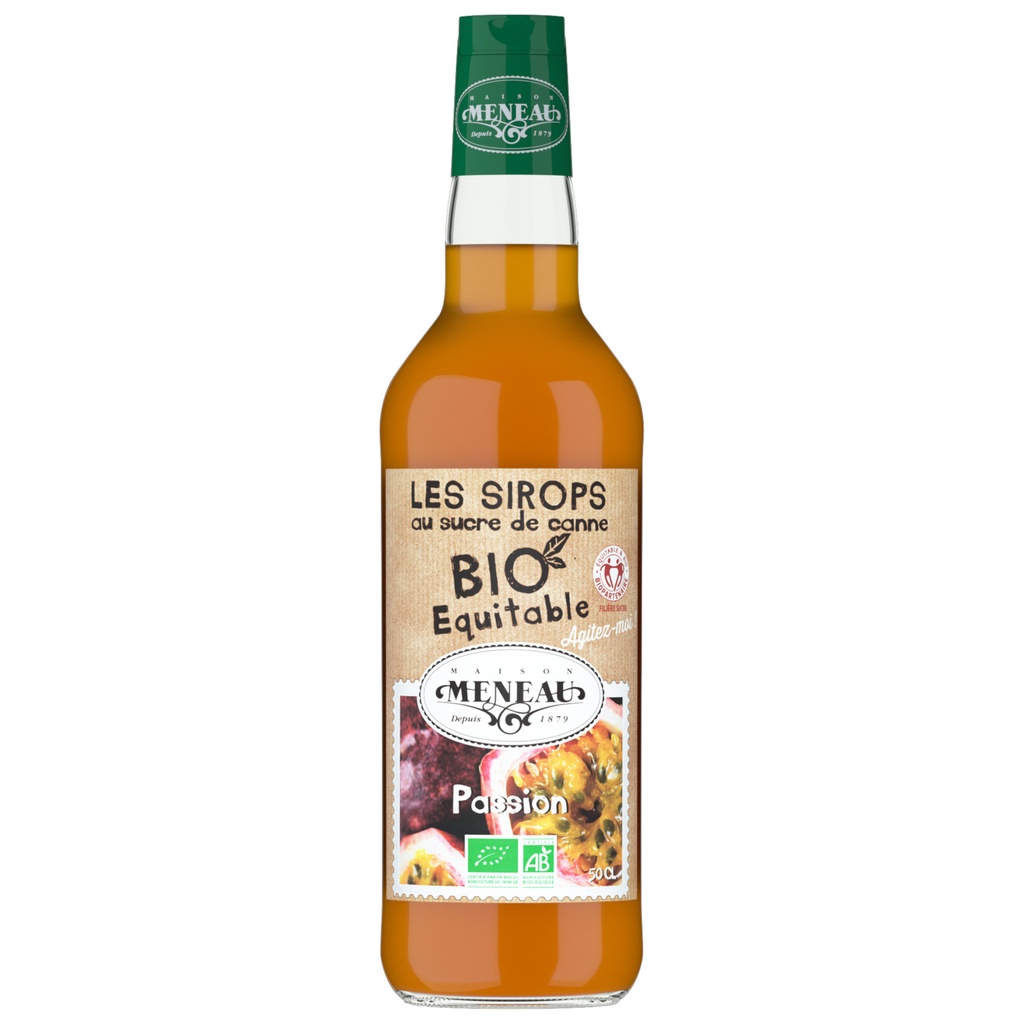 Sirop fruits de la passion BIO 6 x 50 cl