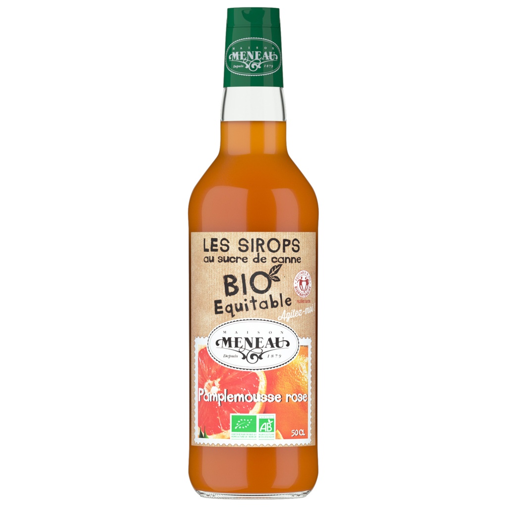 Sirop de pamplemousse rose BIO 6 x 50 cl