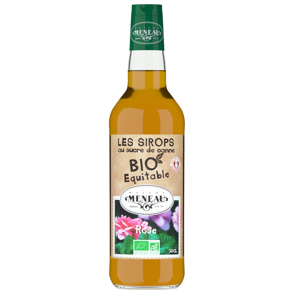 Sirop de rose BIO 6 x 50 cl