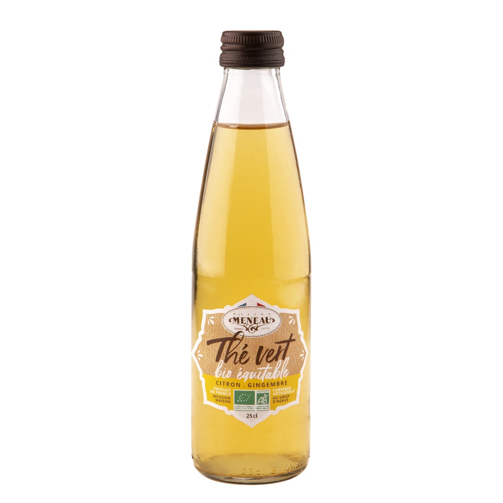 Thé Vert citron-gingembre BIO 12 x 25 cl